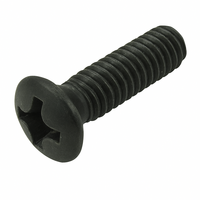 M5-0.8 X 20MM PHIL OVAL M/S BLK OX & WAX